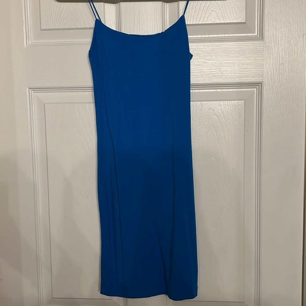 Electric Blue Dress
